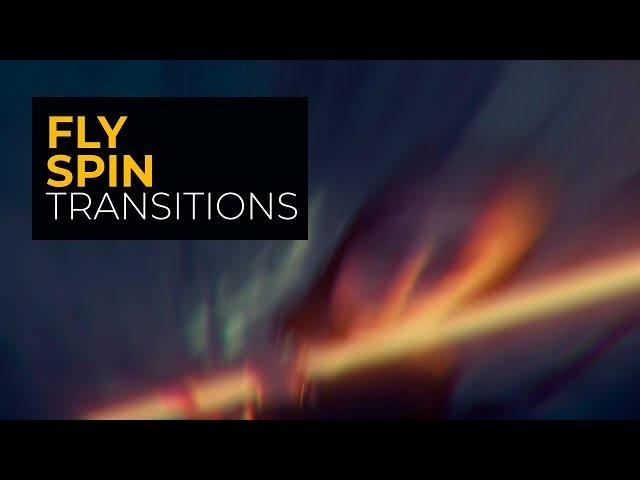 Fly Spin Transitions DaVinci Resolve Templates