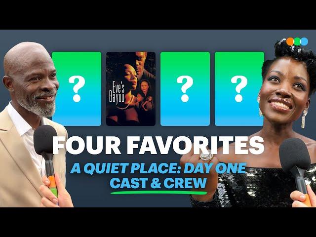 Four Favorites with Lupita Nyong'o, Joseph Quinn, Djimon Hounsou, and more (A Quiet Place: Day One)