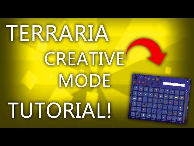 Terraria Creative Mode! - Cheat Sheet Mod Installation Tutorial