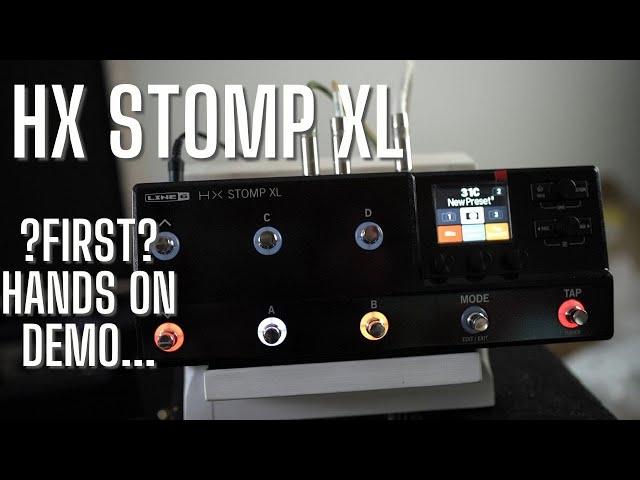 Line 6 HX STOMP XL || First Hands on DEMO