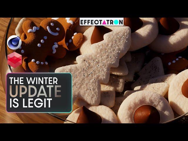 The Maxon Winter Update is Legit 2025.1 | C4D Highlights | New Features | New Boolean FTW