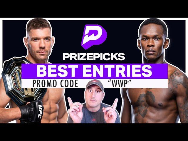 PRIZEPICKS Entry for UFC 305: Du Plessis vs. Adesanya