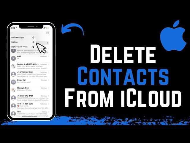 How To Delete Contacts From iCloud Backup