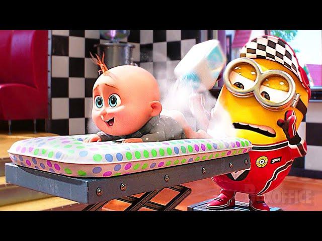 The Minions are the BEST Babysitter  | Despicable Me 4 | CLIP