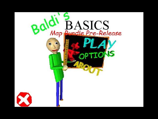 Im playing Baldi's Basics Map Bundle (Pre Release v1.1a) New Update!!! and this is Change!!!!