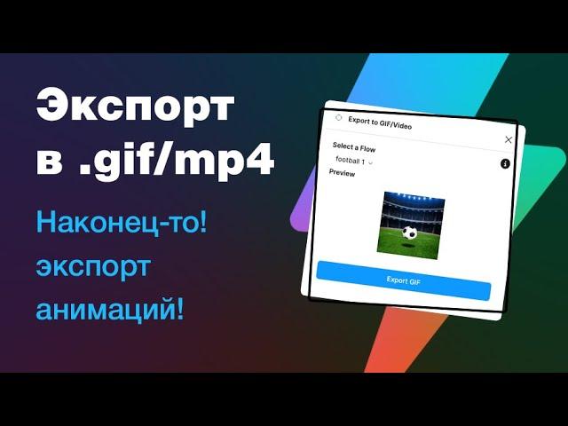 ️Дождались! Плагин для экспорта анимаций из фигмы в .gif/mp4