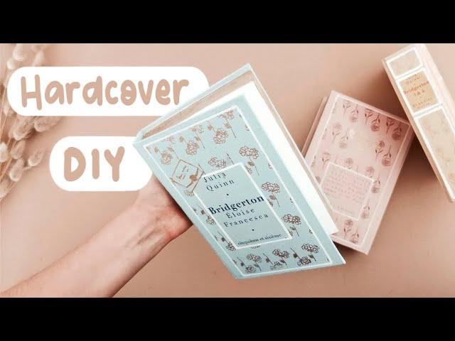 DIY Paperback to hardcover - I transformed my Bridgerton books !