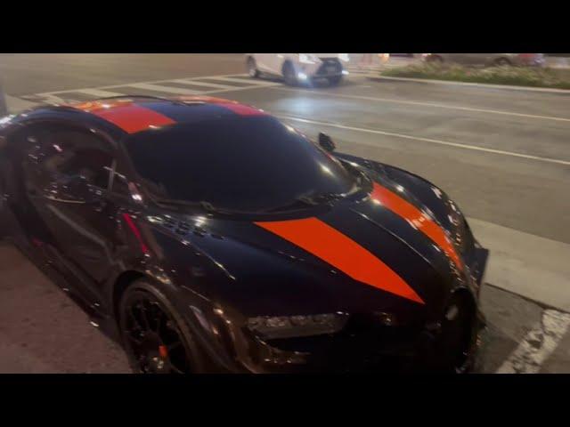 Los Angeles Car Spotting | Bugatti Chiron SuperSport World Record Edition