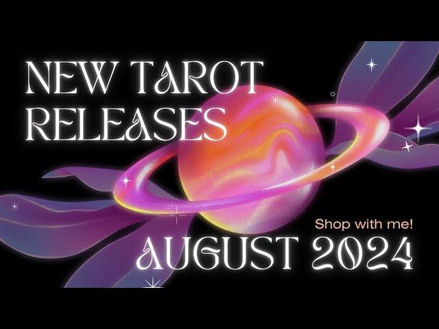 Tarot & Oracle New Releases August 2024: New Decks, Campaigns, Books & Events | Shop with Me!