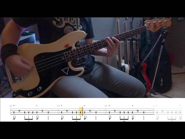 Ghost - Infestissumam / Per Aspera Ad Inferi - Bass Cover (with tab!)