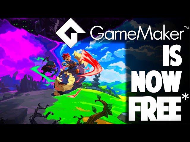 GameMaker Is Now FREE!  ...ish.