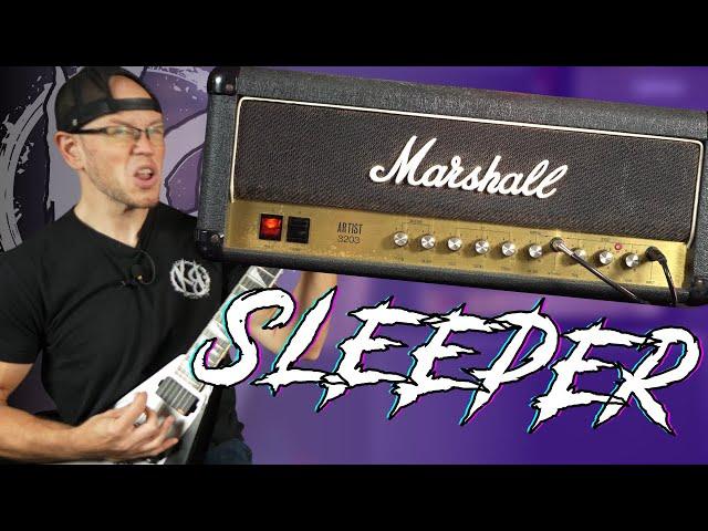 The Most SLEPT ON Marshall EVER! | Marshall 3203 Artist Solid State Tube Hybrid Amplifier