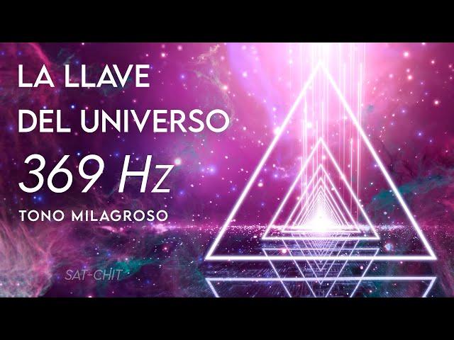 369 Hz LLAVE DEL UNIVERSO ️ LEY DE ATRACCIÓN • Frecuencia Nikola Tesla • MANIFIESTA TUS DESEOS