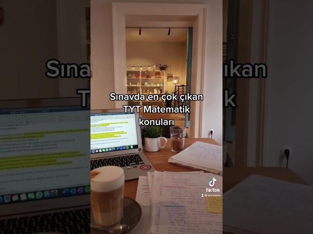 Sınavda en çok çıkan TYT Matematik konuları | #yks #yks2023 #keşfet #viral #shorts