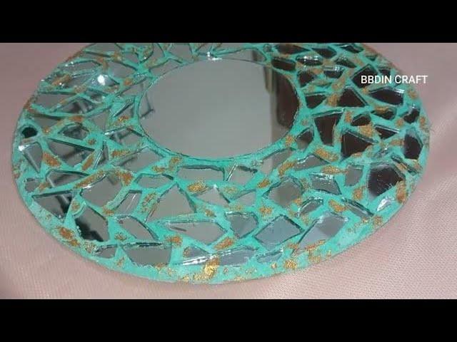 Mirror Mosaic Art  | DIY Mirror Mosaic | New Mosaic Wall Art DIY