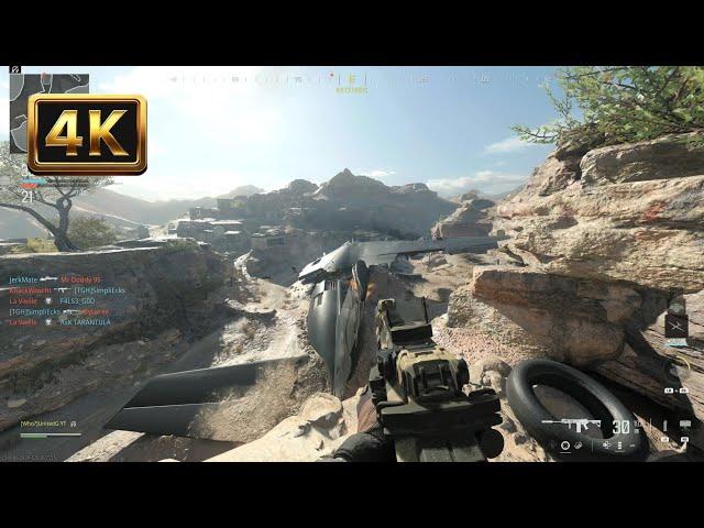 CoD MW3 Multiplayer Gameplay 4K [Desert Snake]