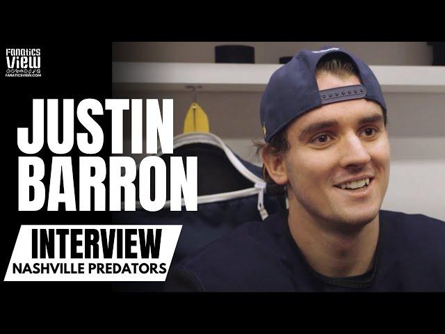 Justin Barron Reacts to Being Traded to Nashville Predators from Montreal Canadiens, Trotz Praise