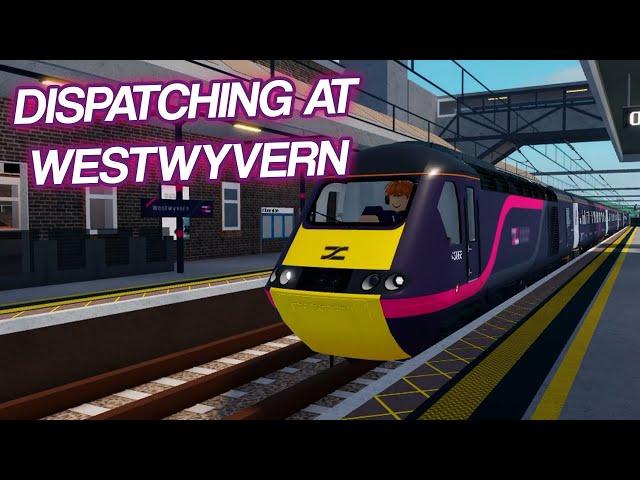 DISPATCHING AT WESTWYVERN!! (v2.0.1) Roblox - Stepford County Railway