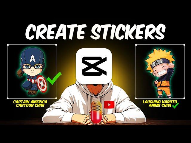 How to create STICKERS in CapCut