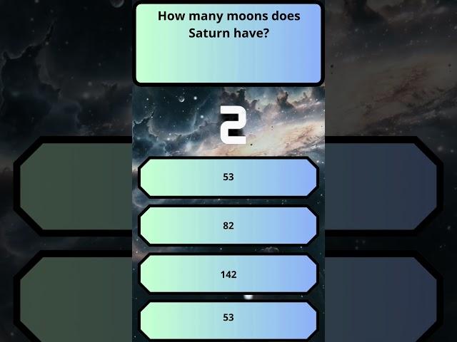 Did you answer correctly? #quizspace #quiz  #quizshow #quiztime #quizchallenge #space #planet