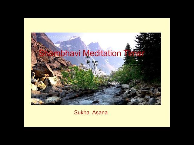 Shambhavi Meditation Timer 40 Minutes