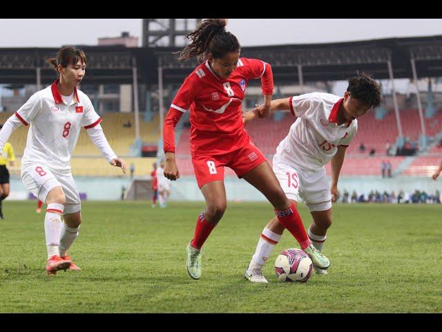 Vòng loại thứ nhất Olympic 2024: Đội tuyển nữ Việt Nam thắng đậm Nepal