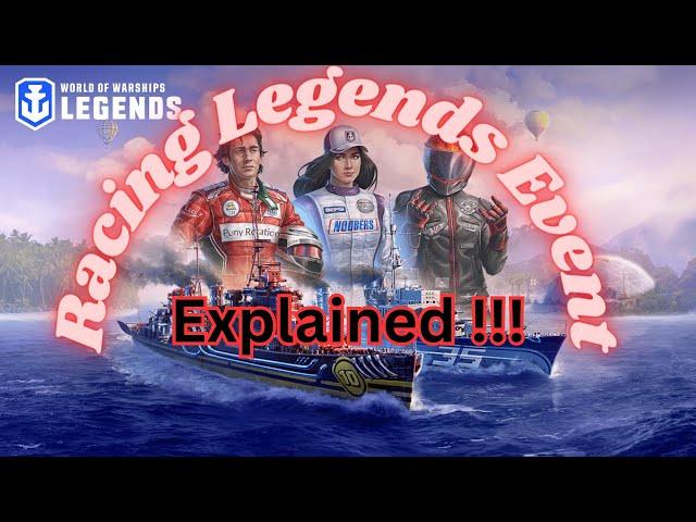 Everything you need to know about Racing Legends Event @wowsl