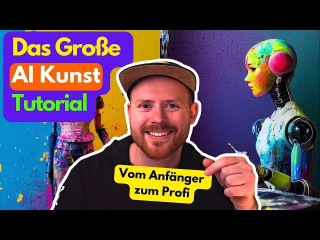 Kunst mit künstlicher Intelligenz! In nur 15 Minuten weißt du alles über AI Art!