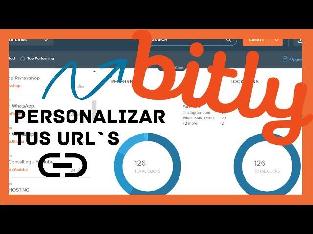  Como usar BITLY para personalizar y acortar tu URL  (link) [2020]