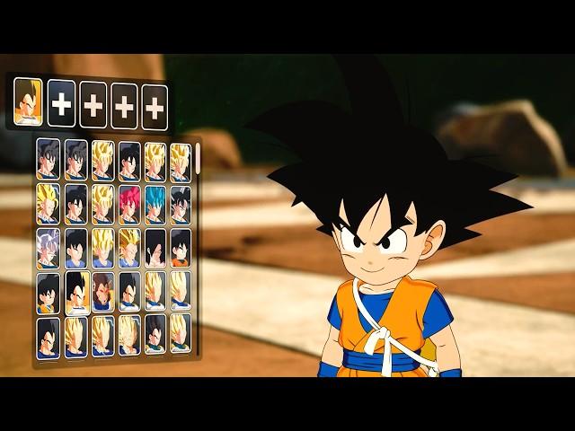 Dragon Ball Sparking Zero - All 182 Characters Select Screen (FULL ROSTER)