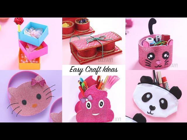 6 EASY CRAFT IDEAS | Craft Ideas | DIY Crafts