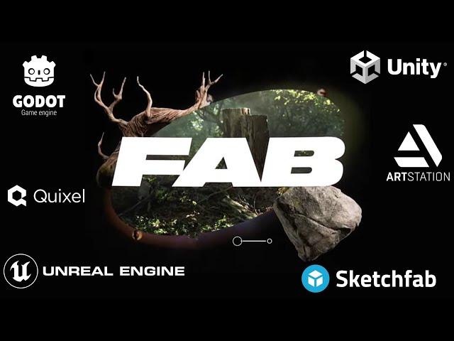 Unreal Fab -- A Universal Game Asset Marketplace!!!  This Will Change Game Development!