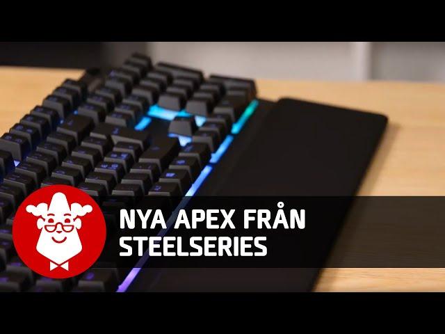 SteelSeries nya tangentbord - Apex 3 och Apex 5