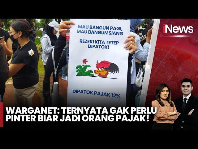 [FULL] PPN Naik, Warganet Serang Medsos Ditjen Pajak - iNews Siang 23/12