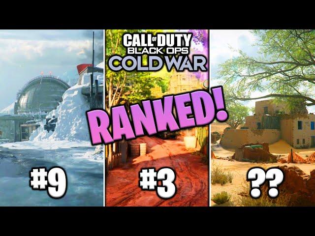 EVERY BLACK OPS COLD WAR MULTIPLAYER MAP RANKED!!! (Including DLC)