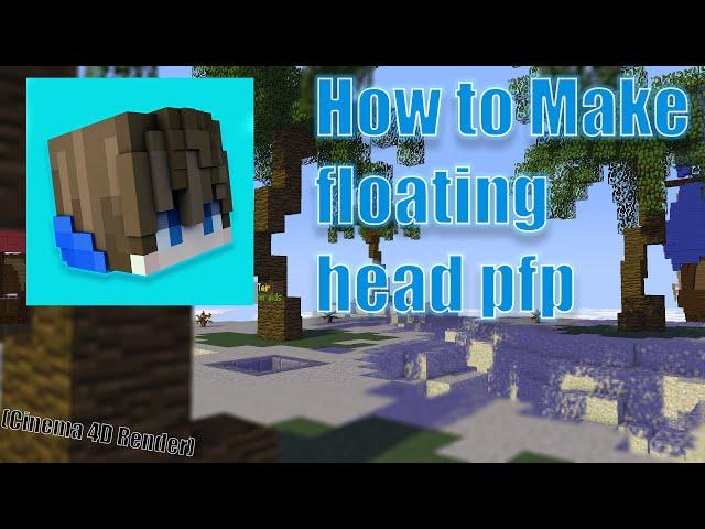 How to make a Floating Head MC PFP EASY