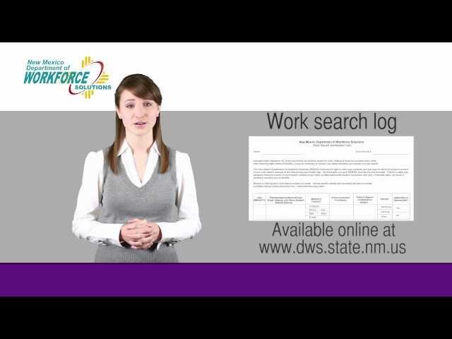 Unemployment Insurance Informational Video Series - Search for Work