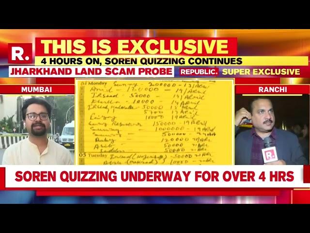 Breaking: DC Ranchi Named In Jharkhand Land Scam Diary