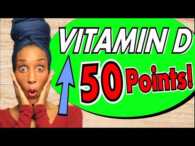 HOW I INCREASED MY VITAMIN D LEVELS BY 50 POINTS!!! (MUST SEE)