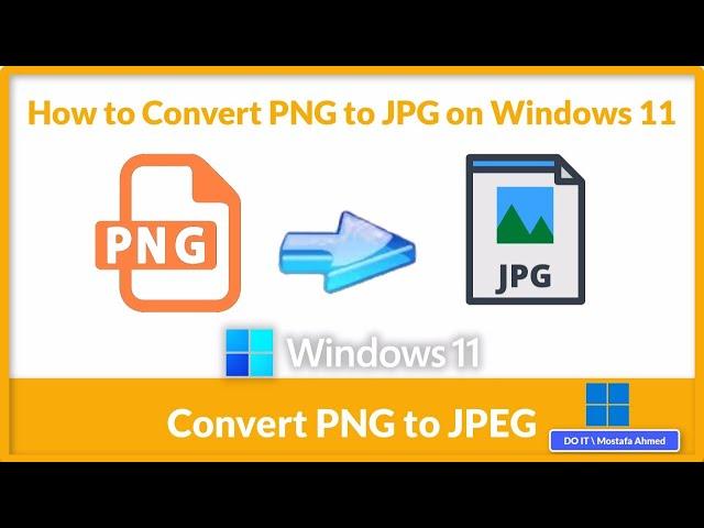 How to Convert a PNG to JPEG on Windows 11