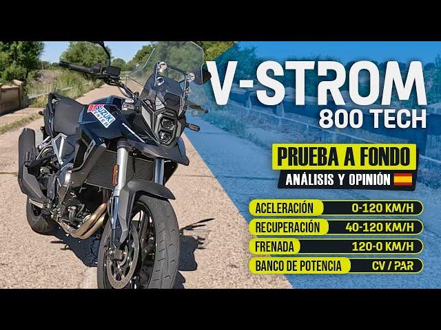 Suzuki Vstrom 800 Tech 2024  Prueba a Fondo, Análisis y Opinión | Review | Test