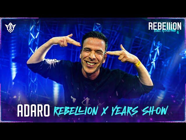 Rebellion X Years Show by Adaro @ REBELLiON Indoor 2024 - REBEL REVOLUTION