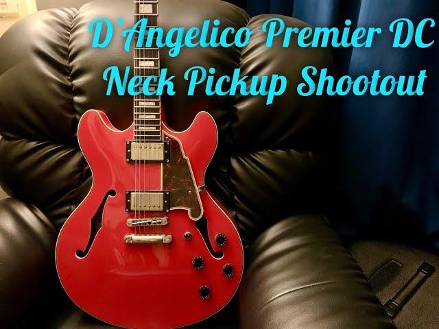 D'Angelico Premier DC Neck Pickup Shootout: PRS Dragon 2 (N) vs Seymour Duncan Pearly Gates (N)