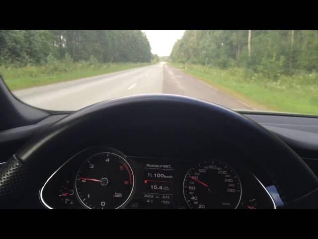 Audi A4 B8 bad wheel bearing sound vs normal sound