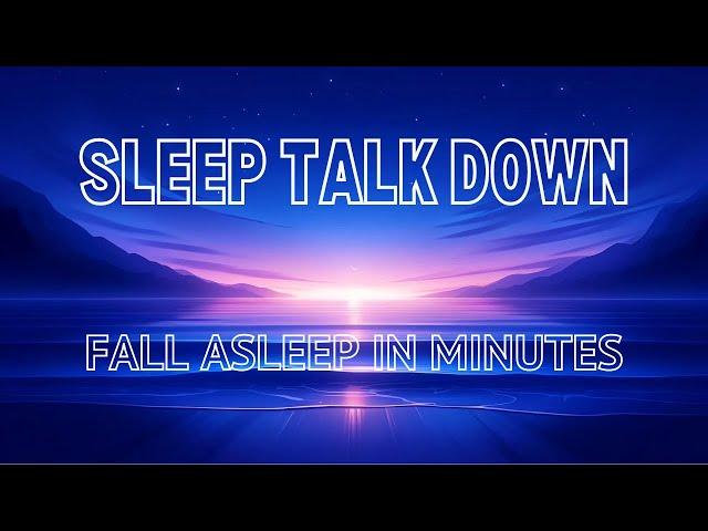 Sleep Hypnosis for Deep Sleep - Relaxing male voice with crackling fire.