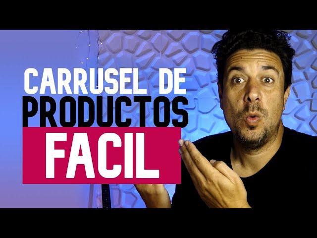 Crear CARRUSEL de PRODUCTOS en WOOCOMMERCE