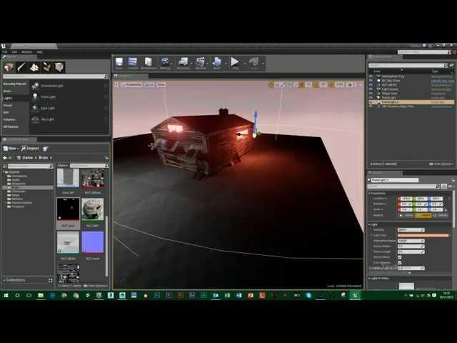 Unreal 4 - Materials Emissive maps/Adding Glow