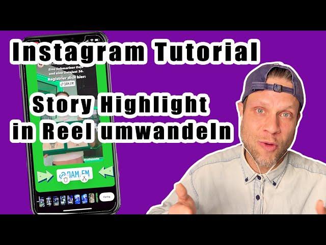  Instagram Story Highlight in Reels umwandeln – Tutorial | #FragdenDan #einfachdan