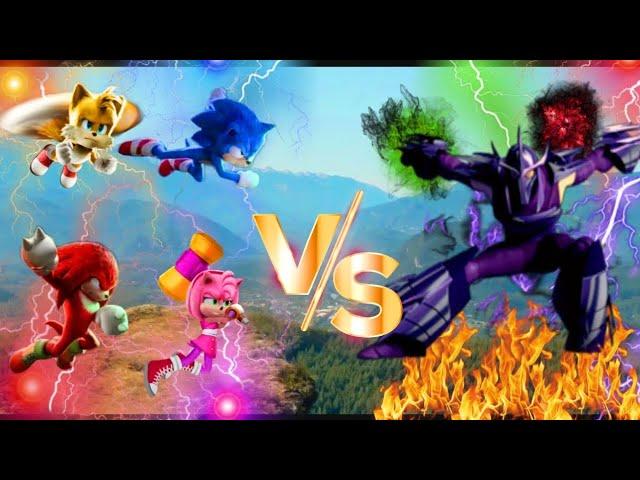 Sonic Team vs Shredder - (Ninja Turtles vs Sonic Team) PART 4