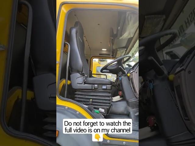 Bharatbenz Tipper Truck Adjustable Air & Hydrolic Supporter Seat 